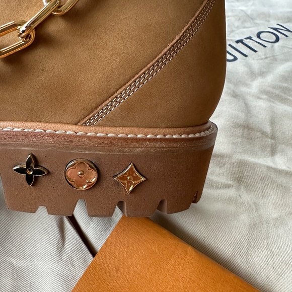 NEW AUTHENTIC LOUIS VUITTON MEN BOOTS 10,5 BY VIRGIL ABLOH - Picture 11 of 12